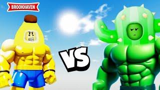 CACTUS CONTRE LA TEAM BANANE (LE RETOUR) ! BROOKHAVEN - ROBLOX