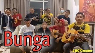 BUNGA||cover Jalur bebas ||anak rantau TKI Malaysia