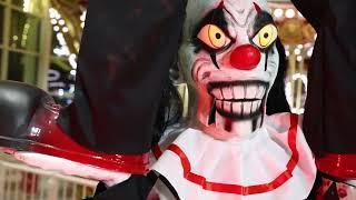 Animatronic Highlight- 12FT 3-Stacked Acrobatic Animatronic Clowns  Decoration by @BrickThunder