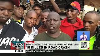 10 killed in road crash in Mai Mahiu