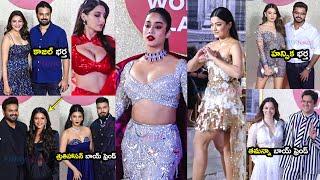 Manchu Manoj With Wife Bhuma Mounika, Kajal, Rashmika Mandanna, Janhvi Kapoor & Tamanna Visuals