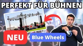 Perfekt für Bühnen ! | Blue Wheels mit BESONDERER Funktion