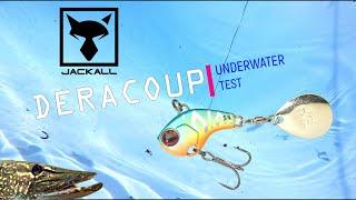 Spintail Deracoup Jackall, Lure for Pike, Perch, Trout, Bass