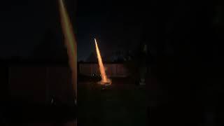 2x dark angel rockets by tai pan fireworks uk landed footage #fireworks #pyro #fireworksuk #rocket