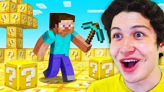 JUEGO MINECRAFT con LUCKY BLOCKS! *SUERTE* Minecraft Mods