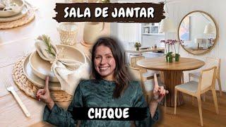 7 DICAS PARA SALA DE JANTAR CHIQUE E ATEMPORAL