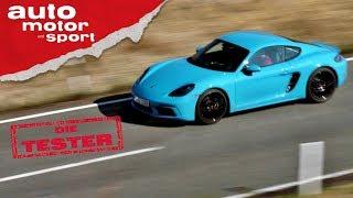 Porsche 718 Cayman: Rakete oder Luftpumpe? - Test/Review | auto motor und sport