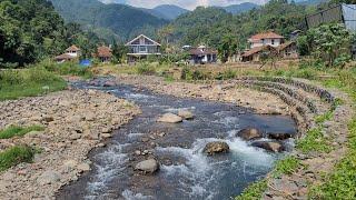 Wow Bikin Takjub ‼️ Rumah Mewah Idaman Pinggir Sungai, Suasana Kampung Tajur Yang Viral Di Sumedang