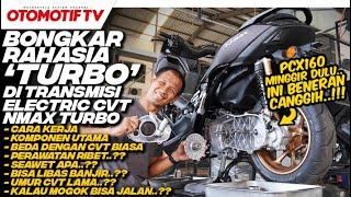 BENERAN CANGGIH..!!! BONGKAR KOMPONEN TURBO YECVT YAMAHA NMAX "TURBO", MATIC ELECTRIC l Otomotif TV