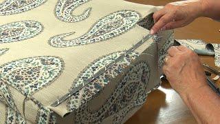 Upholstery Tack Strip Demo - How to Use