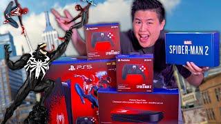 ULTIMATE MARVEL'S SPIDER-MAN 2 UNBOXING!! [Collector's Edition & MORE]