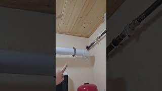 Установка котла / установка котла в доме../ установка настенного котла #котлы #сантехника