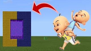 CARA MEMBUAT PORTAL UPIN & IPIN - MINECRAFT