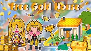 Free Gold House TourSmall ApartmentHow To Decorate Aesthetic Toca Boca House IdeasToca Life World