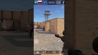 Катка с М40 на карте Training Oudside #standoff2 #shorts