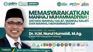 Kajian Ahad Pagi | Memasyarakatkan Manhaj Muhammadiyah | Dr. H. M. Nurul Humaidi, M.Ag.