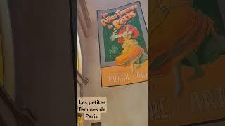 AFFICHE LES PETITES FEMMES DE PARIS + CHANSON DE MISTINGUETT #parislasvegas #moulinrouge #cabaret