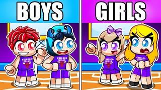 BOYS vs GIRLS Roblox Basketball!