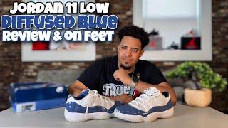 Jordan 11 Low Diffused Blue (2024) EARLY Review & On Feet