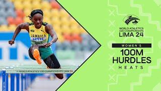 Kerrica Hill turns on the jets in 100m hurdles heats | World Athletics U20 Championships Lima 2024