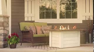 Alcott Gas Fire Pit Table - The Outdoor GreatRoom Company