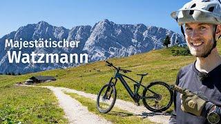Schwere MTB-Tour am Königssee: Gotzenalm (1.100 hm) mit dem E-Mountainbike