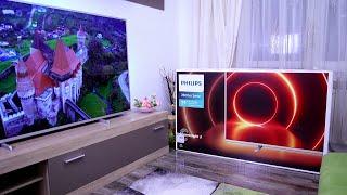 Philips 58PUS7805/12 Smart TV Saphi Ambilight 3 ~ Unboxing & Setup Initial