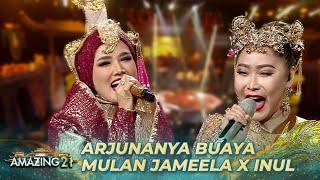 Mulan Jameela X Inul Daratista - Arjunanya Buaya | AMAZING 21 GTV 2023