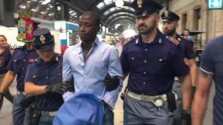 Video: la polizia arresta Solomon Nyantakyi responsabile del duplice omicidio a Parma