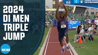 Men's triple jump final - 2024 NCAA outdoor track and field championships