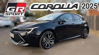 New 2025 Spec Toyota Corolla GR Sport Gazoo Racing Hybrid in Eclipse Black Walkaround Review in 2024