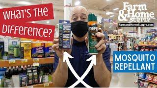 What's the Difference Between Mosquito Repellant? DEET vs. Picaridin