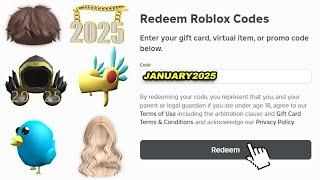 ALL JANUARY 2025 Roblox Promo Codes For FREE ROBLOX ITEMS | Roblox Codes 2025