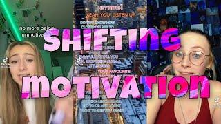 shifting motivation tiktoks for when you feel like giving up