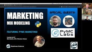 Full Python Tutorial: Bayesian Marketing Mix Modeling (MMM) SPECIAL GUEST: PyMC Labs