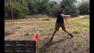 09-06-24 (month 12 week 4) backhand form #discgolf (more internal rotation into pocket)