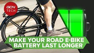 How To Make Your Road E Bike Go Further For Free! | GCN Tech Monday Maintenance