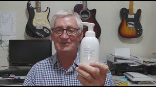 Robert Hollams Sharing Atomy Body Cleanser