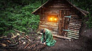 I'm building a log cabin in a remote forest. It will be a shelter for me to survive in.