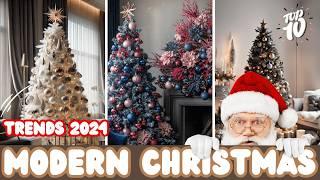 2024 Christmas Tree Decoration Ideas | Modern, Elegant, DIY & Budget Friendly Tips