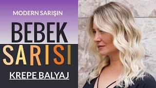 Bebek sarısı nasıl yapılır? - Ombre modelleri - Brezilya Balyaj nedir?Balyaj modelleri - Sarı Saçlar