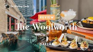 The Woolworth rooftop bar in Dallas - Review