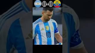 Argentina vs Ecuador Shootout Penalty | Copa America 2024#shorts#youtube