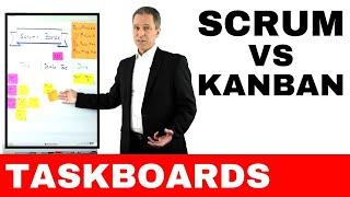 Kanban vs Scrum - agile working & agile project management methods compared