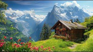 ️ Grindelwald  Switzerland, Relaxing Walking Tour in the Swiss Alps