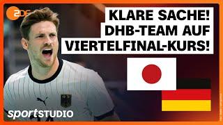 Japan – Deutschland Handball Highlights | Olympia Paris 2024 | sportstudio