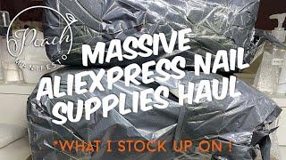 Massive AliExpress Nail Supply Haul!