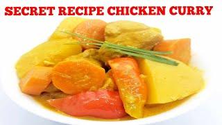 DELICIOUS CHICKEN CURRY RECIPE STEP BY STEP