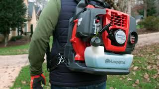 Power Through Your Yard Cleanup With the 150BT Backpack Blower | Husqvarna