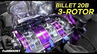 Building the best Mazda 20B street response rotary engine | fullBOOST